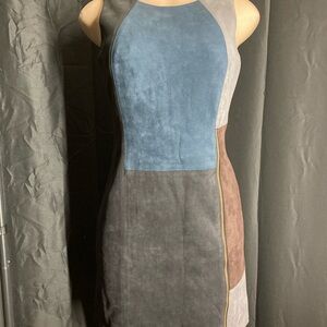 Ivanka Trump Multicolor Sleeveless Mini Dress